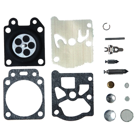Sunbelt Rebuild Kit, Carburetor 0.15" x1.7" x1.74" A-B1WK20WTA